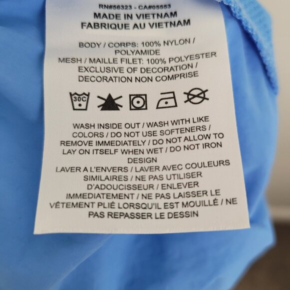 Nike Sportswear x Nike United Tracksuit Skirt Loose Fit Nylon Blue Size M NWT - Picture 14 of 15